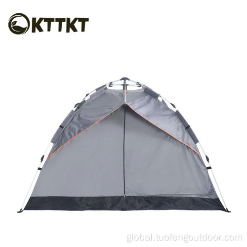 4.5kg grey Automatic Camping trekking double tent